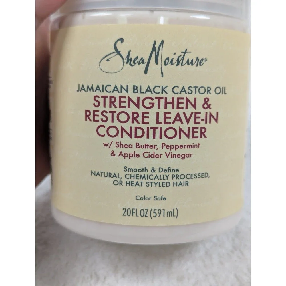 Shea Moisture Jamaican Black Castor Oil Smoothie Cream - 2 Pack
